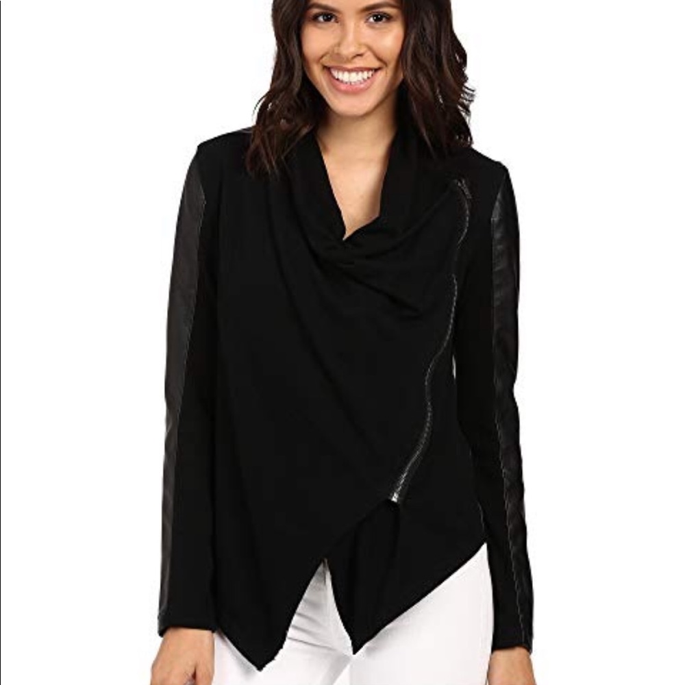 Blank NYC vegan leather jacket